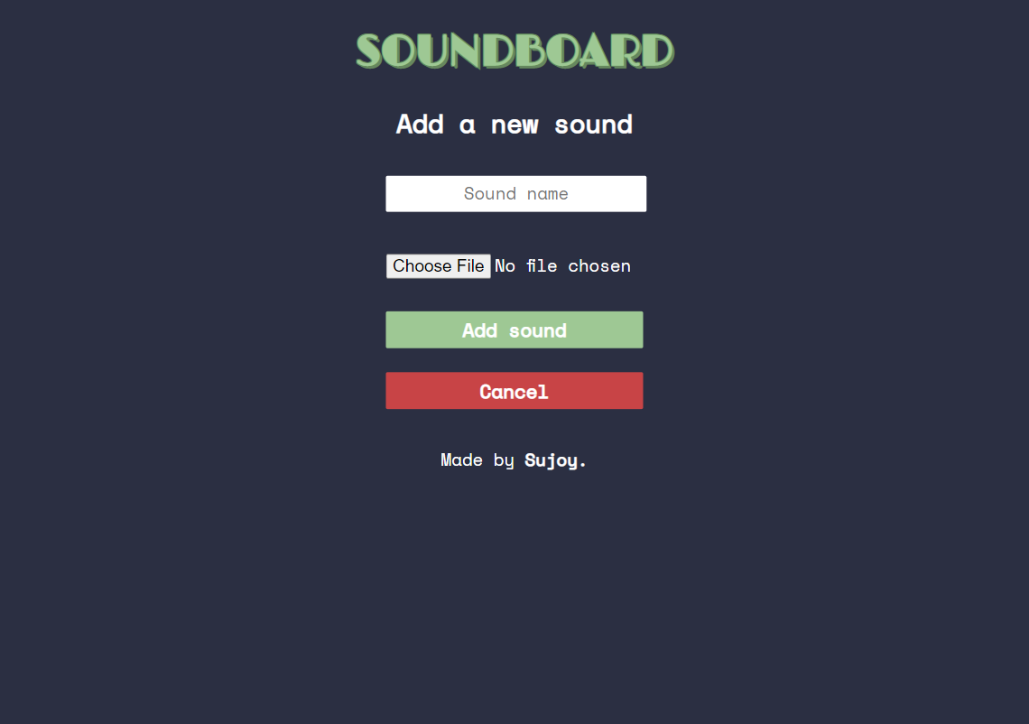 soundboard