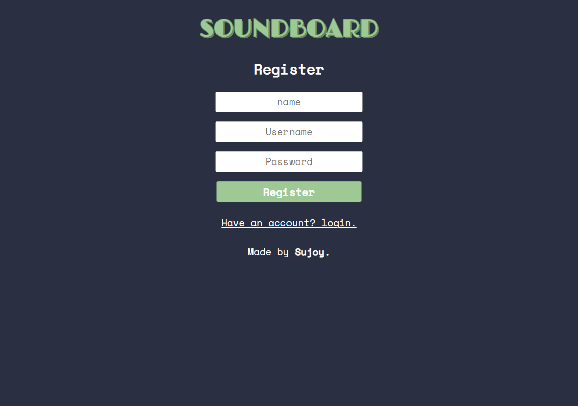 soundboard